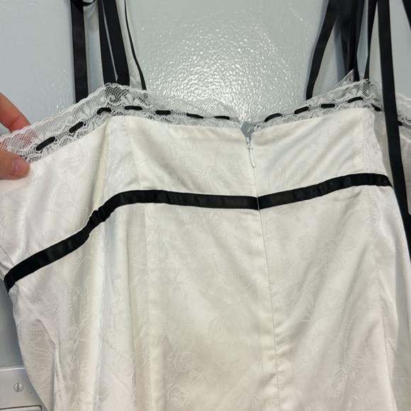 NWT For Love & lemons iniko mini dress white sizes M & L - Picture 8 of 9